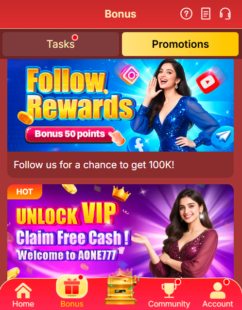 AONE 777 Game