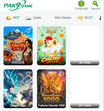 PAK 9 Game