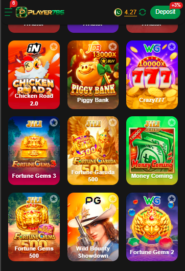 Player 786 Game